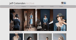 Desktop Screenshot of jeffcottendenarchive.com